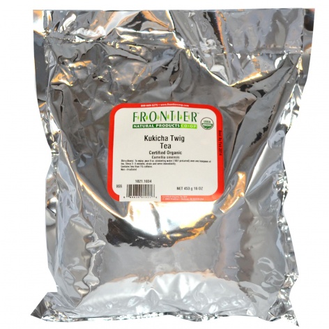 Frontier Bulk Kukicha Twig Black Tea Organic 1 Lb. Package 1021