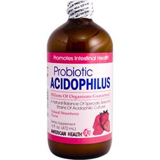 American Health Probiotics Acidophilus Culture Strawberry 16 Fl. Oz. 23514