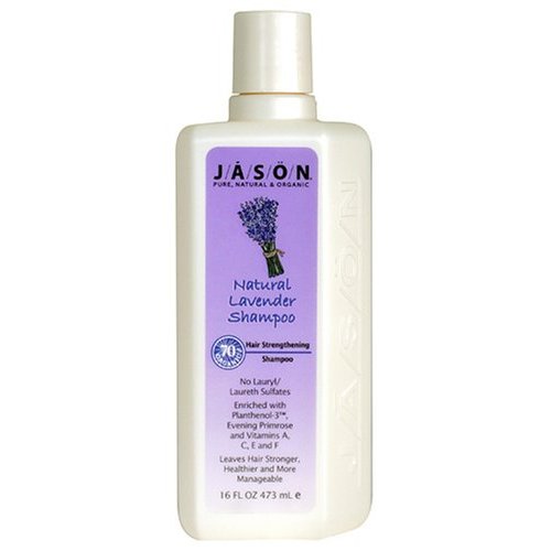 Jason Natural Cosmetics Hair Care Natural Lavender Shampoo Everyday Hair Care 16 Fl. Oz. 217962