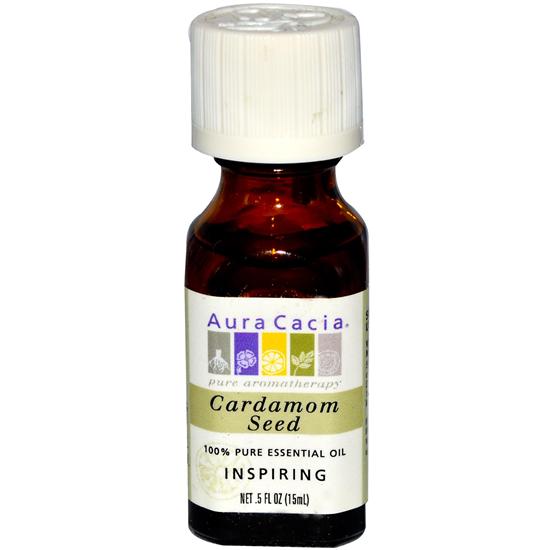 Aura(tm) Cacia Cardamom Seed Essential Oil 1/2 Oz. Bottle 191155