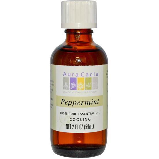 Aura(tm) Cacia Peppermint Essential Oil 2 Oz. Bottle 191189
