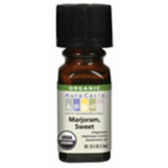 Marjoram Sweet Essential Oil Organic .25 Oz. Bottle 190825