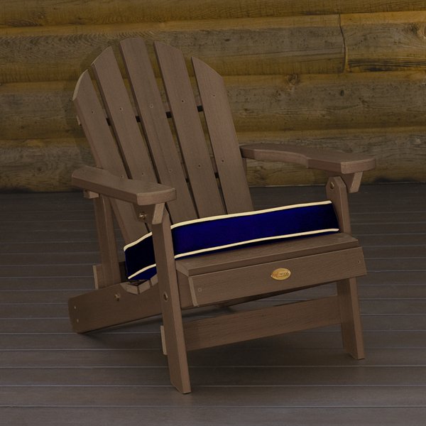 Highwood ADCHS1WME Folding Reclining CHILD SIZE Adirondack Chair Recycled ecofriendly synthetic wood in weathered mahogany color Weathered Mahogany Highwood ADCHS1WME Folding Reclining CHILD SIZE Adirondack Chair Recycled ecofriendly synthetic wood in weathered mahogany color Weathered Mahogany