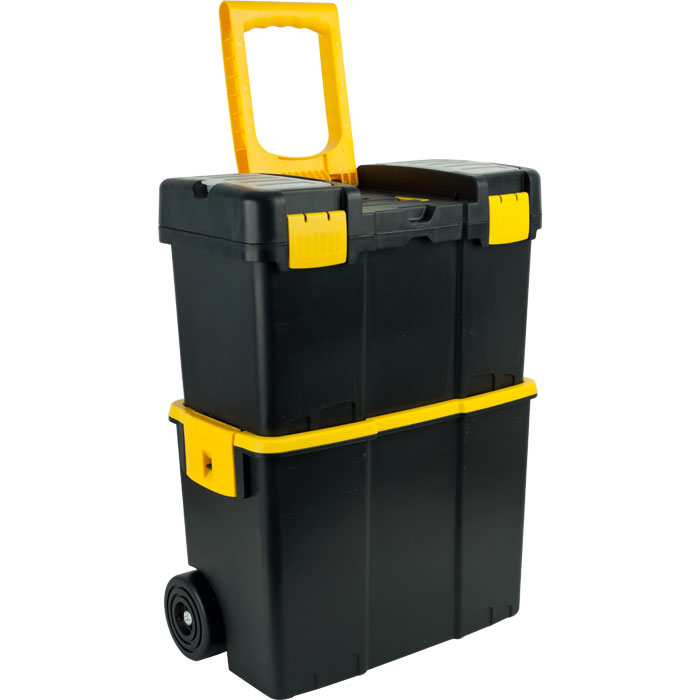 Trademark Toolst Stackable Mobile Tool Box With Wheels