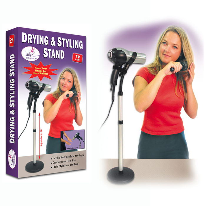 Hands Free Hair Drying & Styling Stand