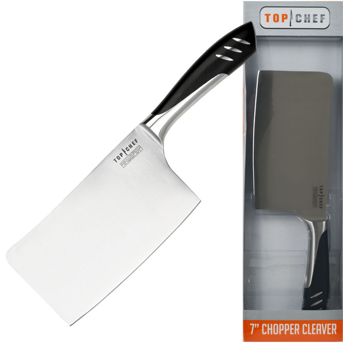 Top Chefr 7 Inch Stainless Steel Chopper Cleaver
