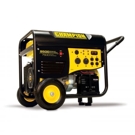 Champion Power Equipment 41534 7500- 9500 Watt Generator Electric Start 50 Amp RV CARB