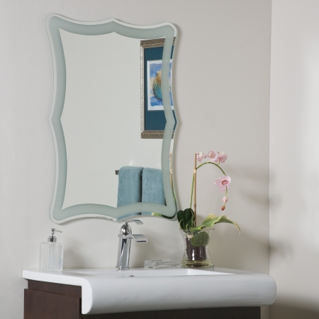 Ssm183 Coquette Frame-less Bathroom Mirror