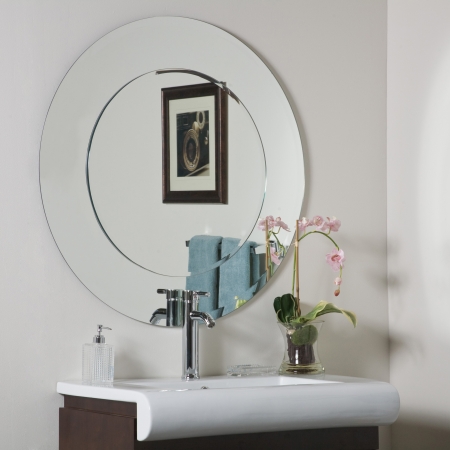 Ssm501 Oriana Round Modern Bathroom Mirror