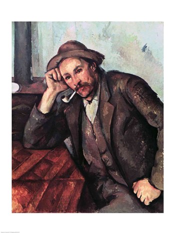 Liebermans Balxir112378 The Smoker - Poster By Paul Cezanne (18x24)