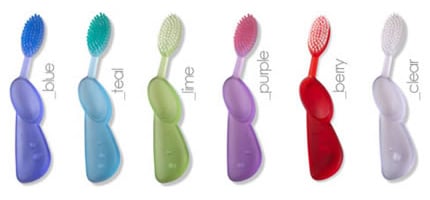 Radius Original Toothbrushes Right Assorted Colors 218074