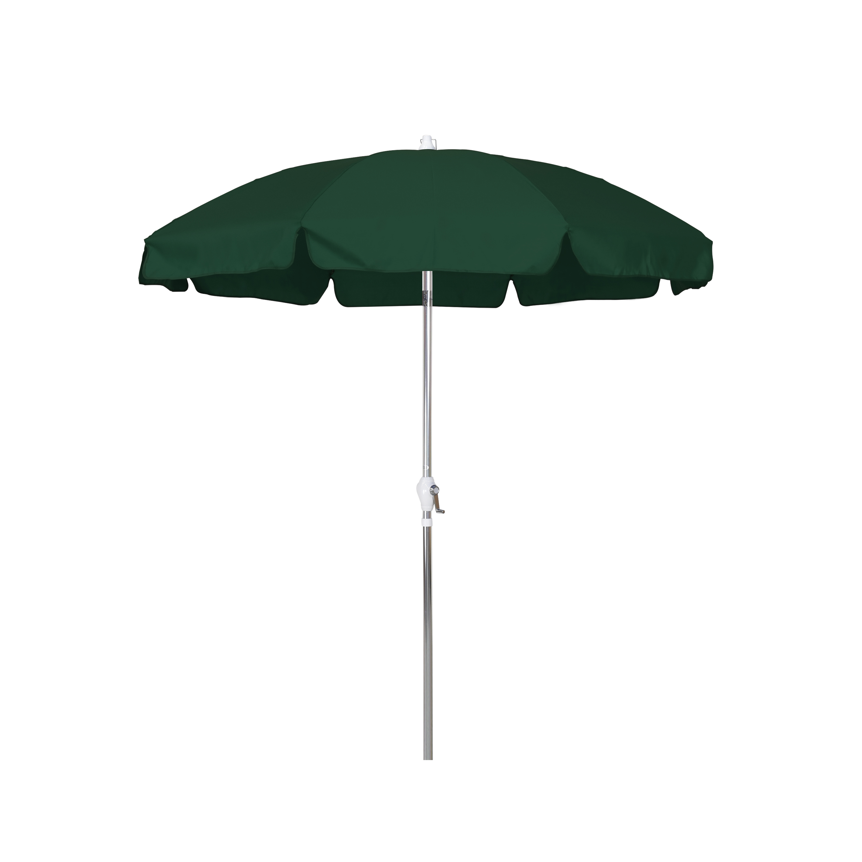 7.5 Ft. Patio Umbrella Push Tilt Anodized-olefin-hunter Green