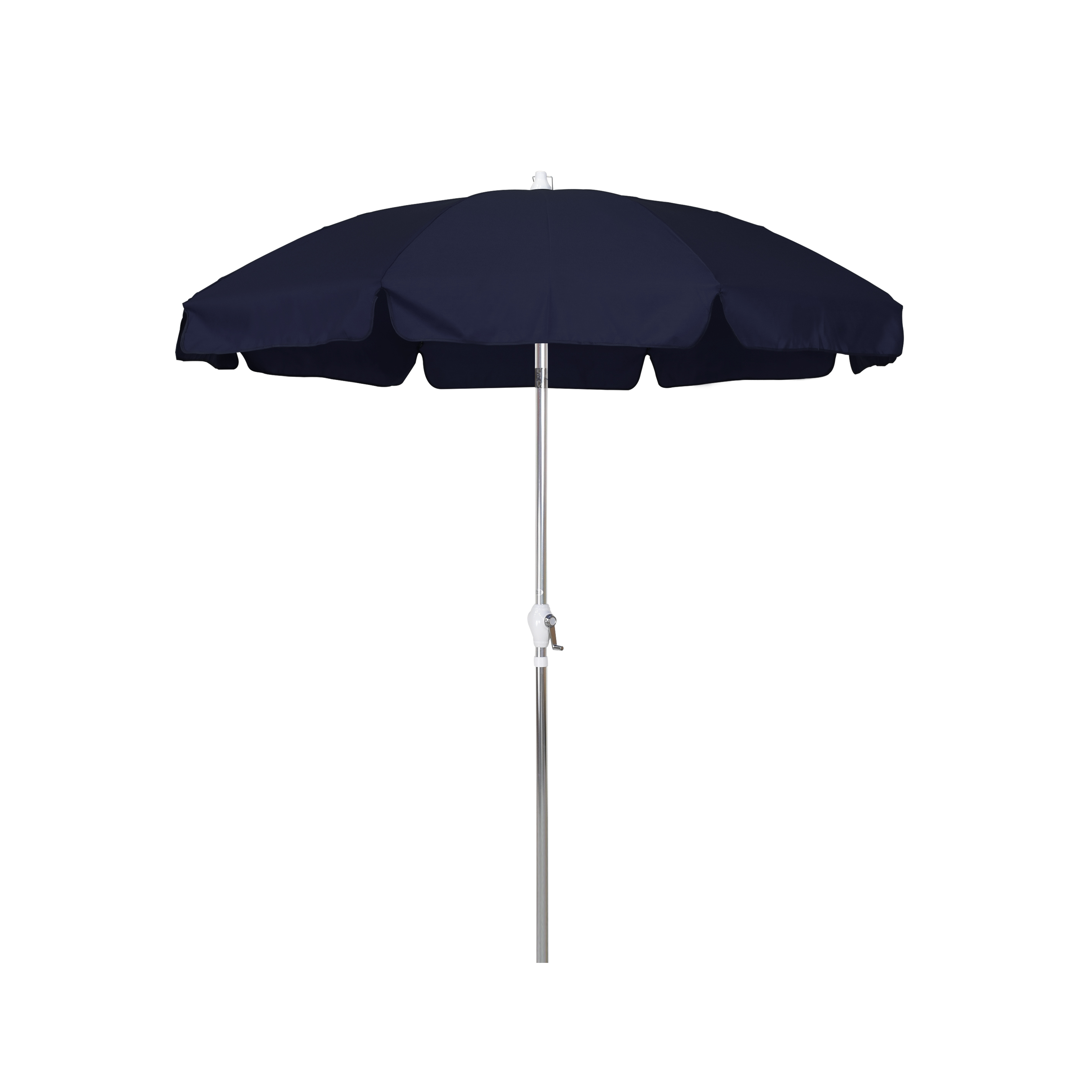 7.5 Ft. Patio Umbrella Push Tilt Anodized-olefin-navy Blue