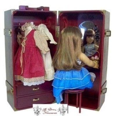 Upc 898100000910 The Queens Treasure Agwwv 9 Pc Doll Trunk