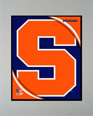 Encore Select M2CBSKSYRlogo Syracuse University Logo in an 11x14 Mat