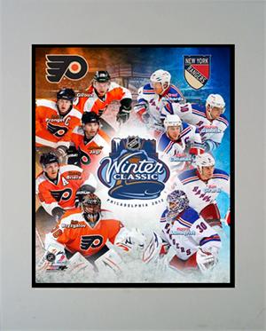 Encore Select M2HKYWC2012 2012 Winter Classic 11x14 Matted Photo