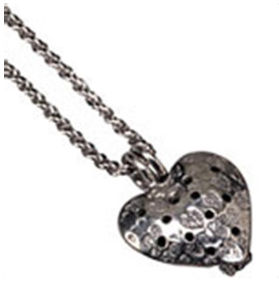 Difuser - Heart Pendant Necklace W/ 24 Chain 207051