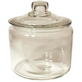 Tea Jar Round With Glass Lid 96 Oz. 217658