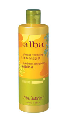 Alba Botanica Hawaiian Hair Care Plumeria Replenishing Hair Conditioners 12 Fl. Oz. 221251