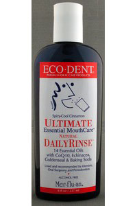 Eco-dent Spicy-cool Cinnamon 8 Fl. Oz. Ultimate Essential Mouthcare Natural Daily Rinses 209134