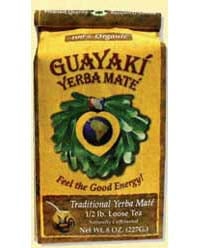 Guayaki Yerba Mate Yerba Mate - 100% Organic Traditional Yerba Mate 1/2 Lb. Loose Tea 216749