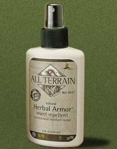 All Terrain All-natural Insect Repellent Herbal Armor Skin & Fabric Spray 4 Fl. Oz. Pump 208205