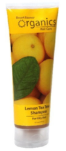 Desert Essence Organics Lemon Tea Tree Shampoo For Oily Hair Hair Care 8 Fl. Oz. 219764