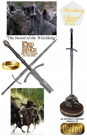 Trademark Poker 20UC1266MIN Mini Witchking Sword Lord Of The Rings Trademark Poker 20UC1266MIN Mini Witchking Sword Lord Of The Rings