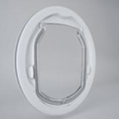 Care Free Pet Supplies PC2W PetCorp large cat  small dog door for through glass 