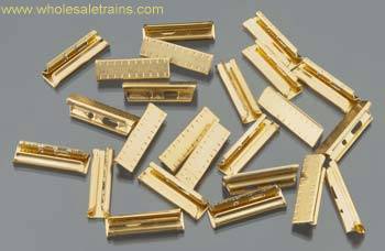 S  P Whistle Stop 94657 Brass Rail Joiners
