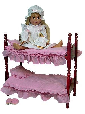 The Queens Treasure AGBB Single Doll Bed  That Can Stack Into Bunk Beds  Perfect