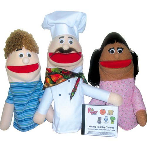 Get Ready 503 Making Healthy Choices Puppet Set