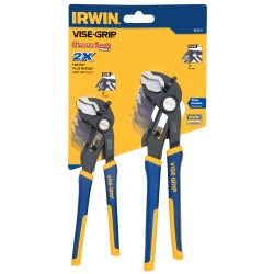 2 Piece GrooveLock 6 in. and 8 in. V-Jaw Pliers Set