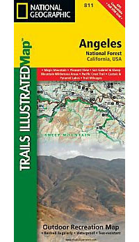 Maps Angeles National Forest Map