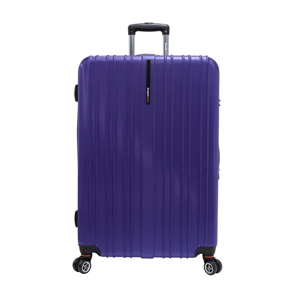Travelers Choice Tc5000l28 Tasmania 100 Percent Pure Polycarbonate 29 In. Expandable Spinner Luggage Purple