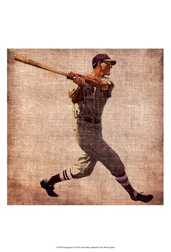 Posterazzi Owp77139d Vintage Sports Vi Poster By John Butler -13.00 X 19.00