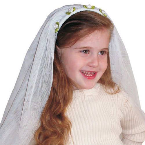 508 Child Bride Veil - Halloween Accessory