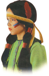 479 Kids Native American Wigs Unisex Child Native Native American