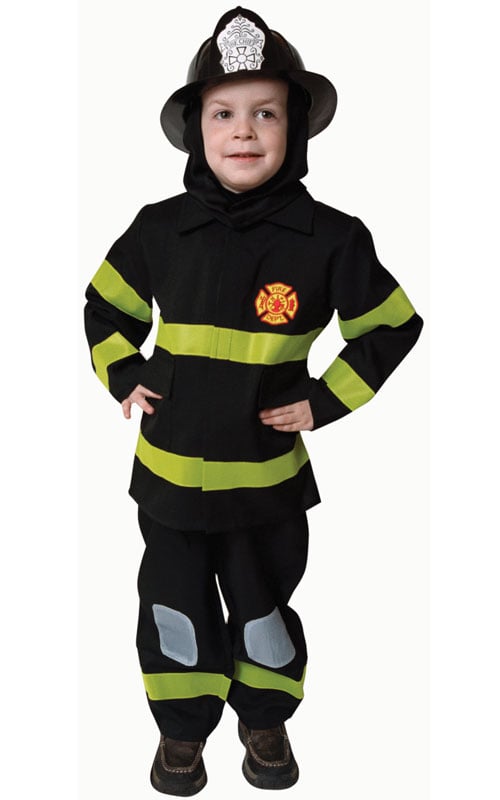 203-t2 Deluxe Fire Fighter Dress Up Costume Set - Toddler T2