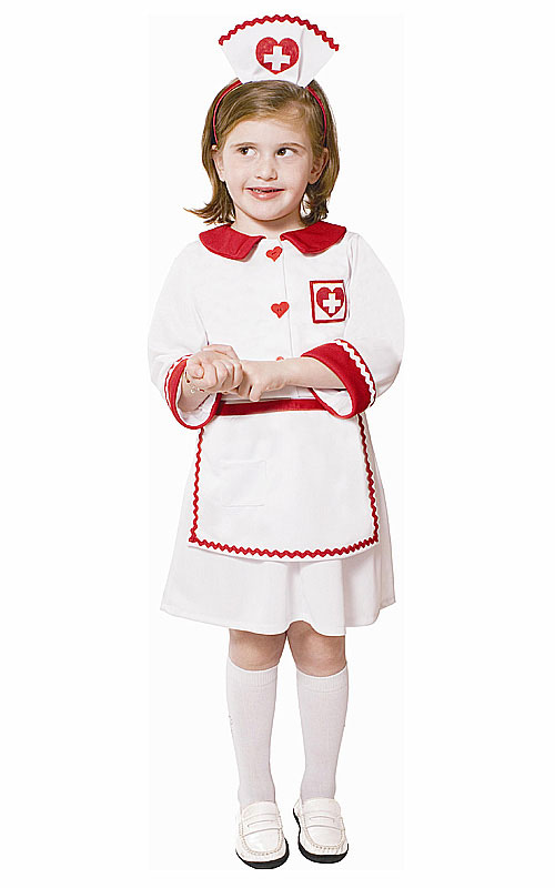 549-T2 Red Cross Nurse - Size Toddler 2