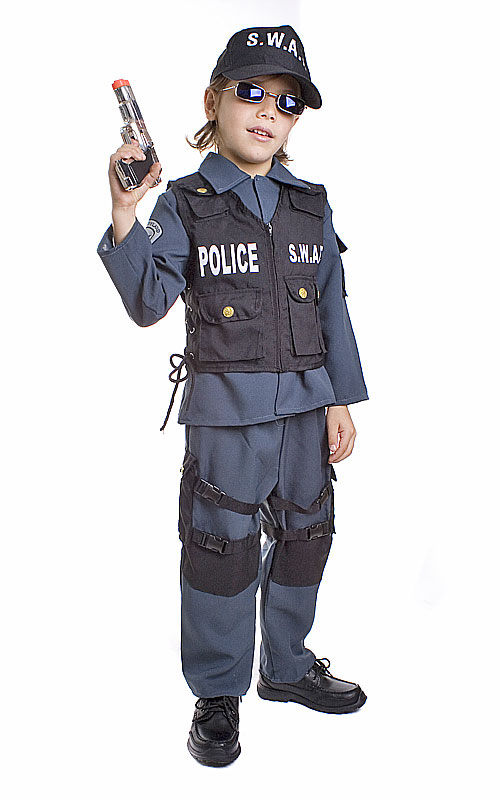 327-t2 Deluxe Childrens S.w.a.t - Size Toddler T2