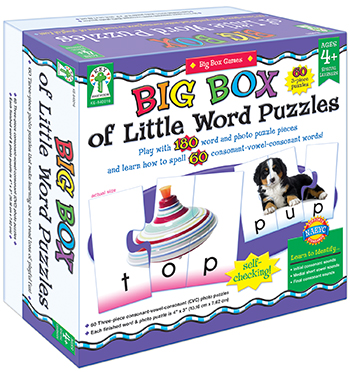 Carson Dellosa Ke-840016 Big Box Of Little Word Puzzles