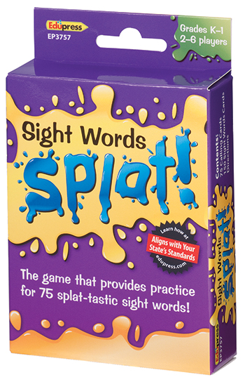 Ep-3757 Sight Words Splat Gr K-1