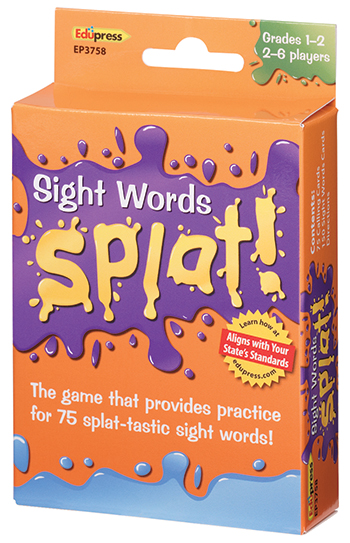 Ep-3758 Sight Words Splat Gr 1-2