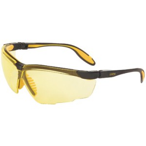 Black-yellow Frame With Clear Lens