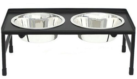Rdb14-xl Tray Top Elevated Dog Bowl - Extra Large