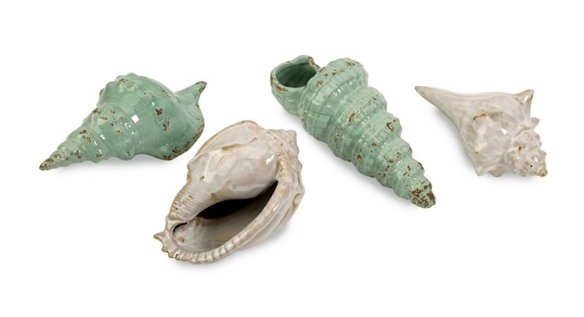 69218-4 Sea Shells Collection - Set Of 4