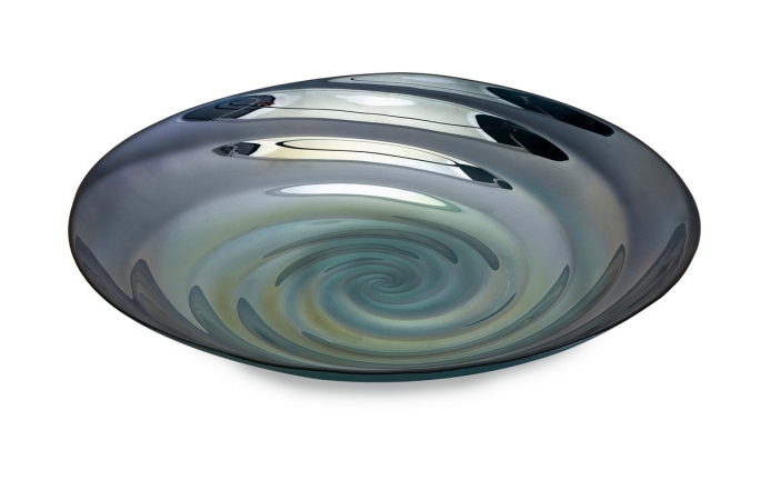 83100 Moody Swirl Glass Tray