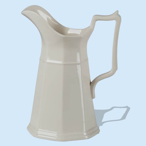 A23724 Octagonal Jug Large - Pack Of 2