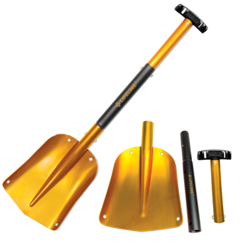 Product 4002 Aluminum Sport Utility Shovel In Gold-black -pack Of 6